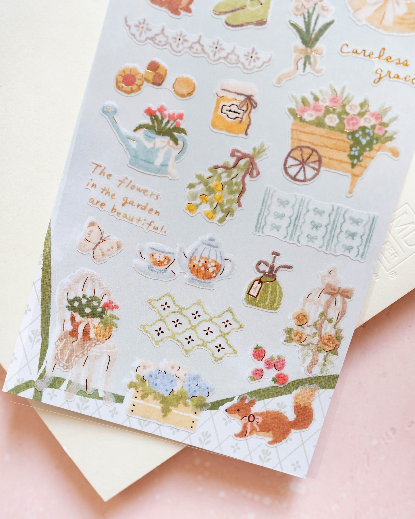 Chic Cute Green Gardening Mindwave Stickers