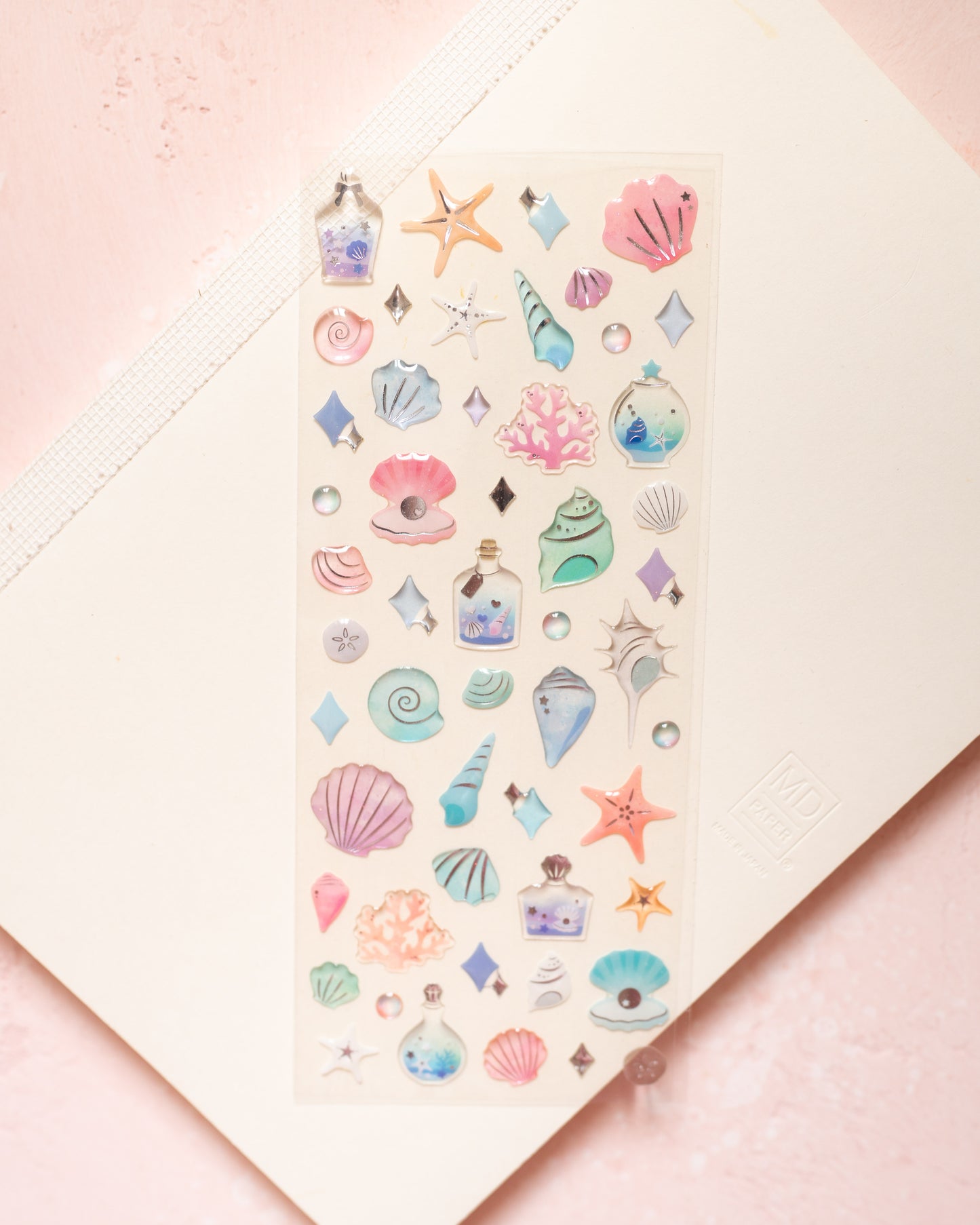 Glossy Shells and Seabed Stickers