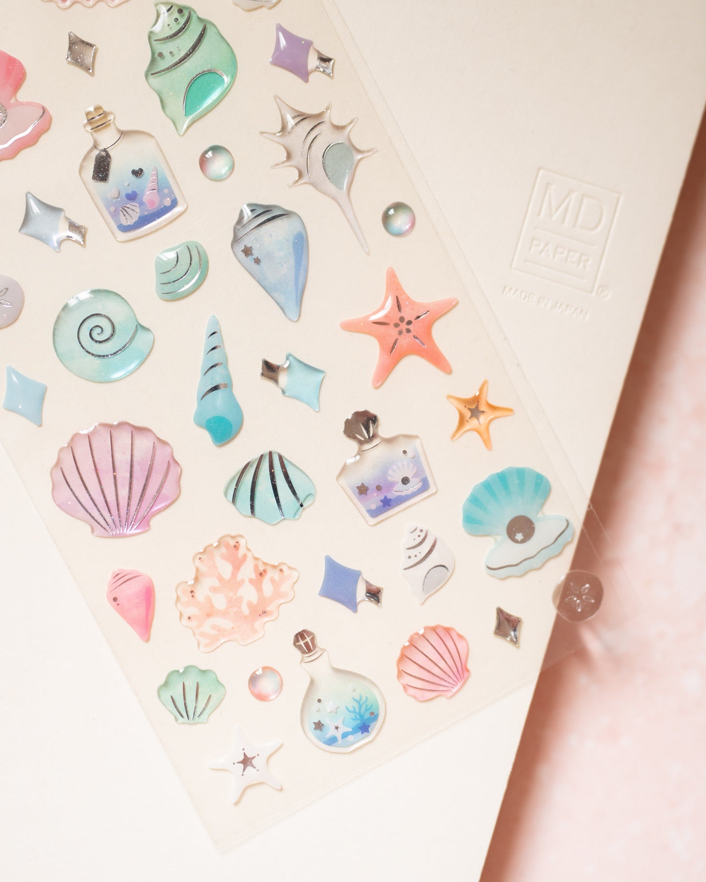 Glossy Shells and Seabed Stickers