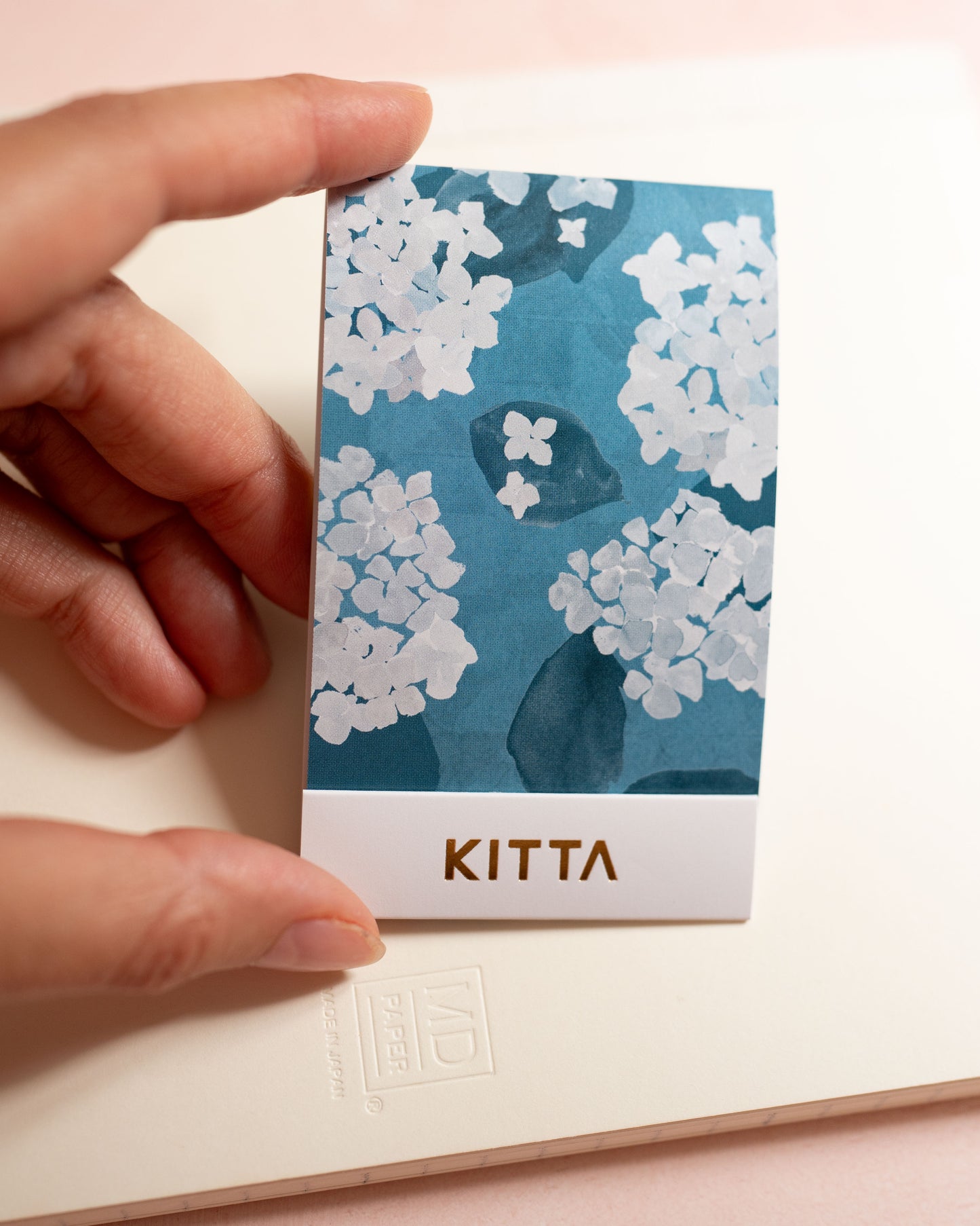 Carnet de Masking Tape Prédécoupé Fleurs Vives KITTA