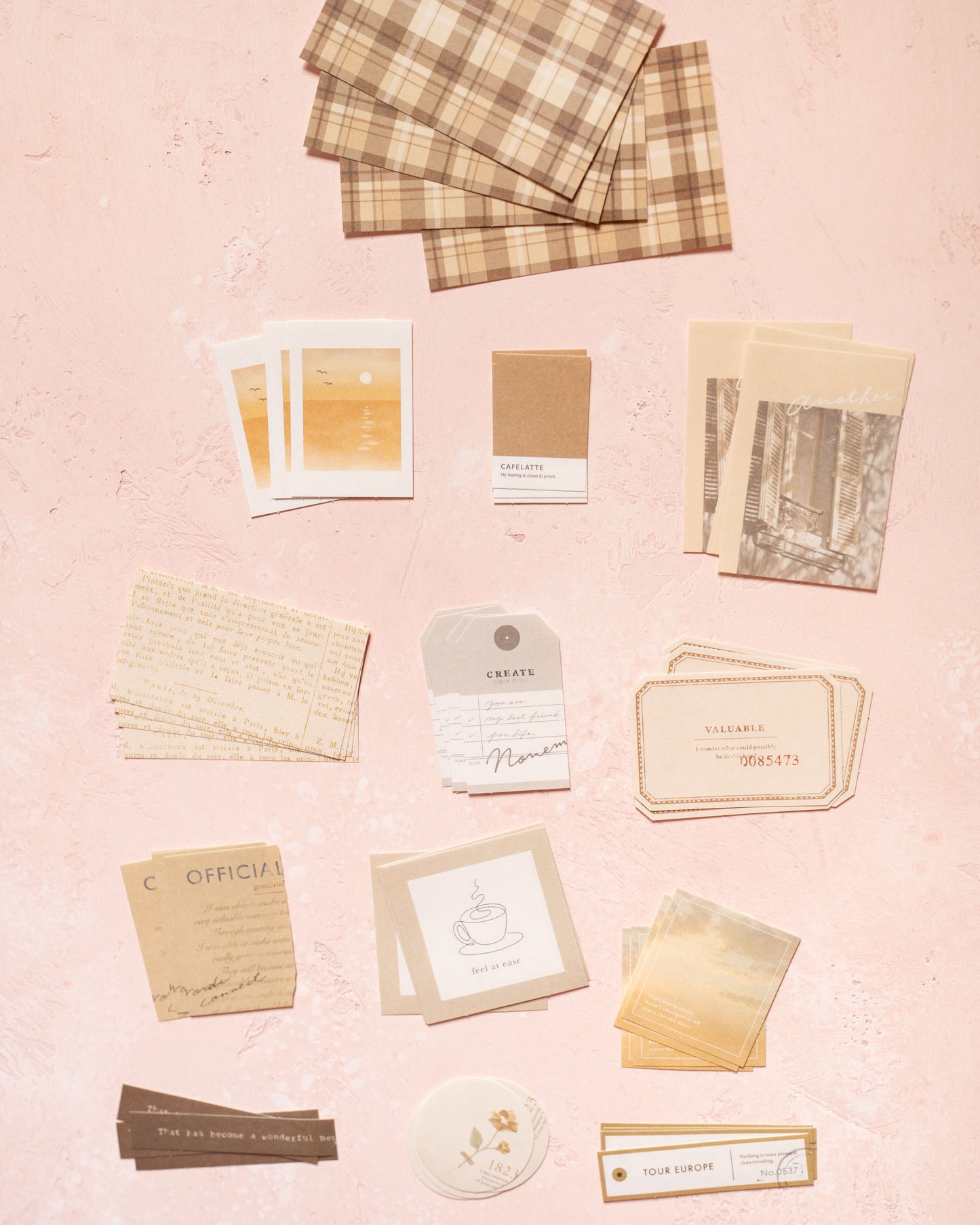 Stickers Paper Bundle Ocher Mindwave