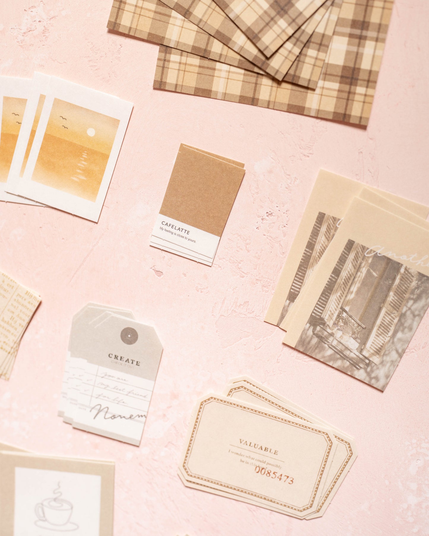Stickers Paper Bundle Ocher Mindwave