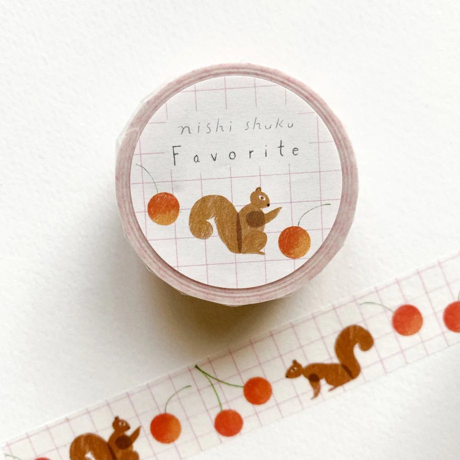 Masking tape Nishi Shuku Favourite