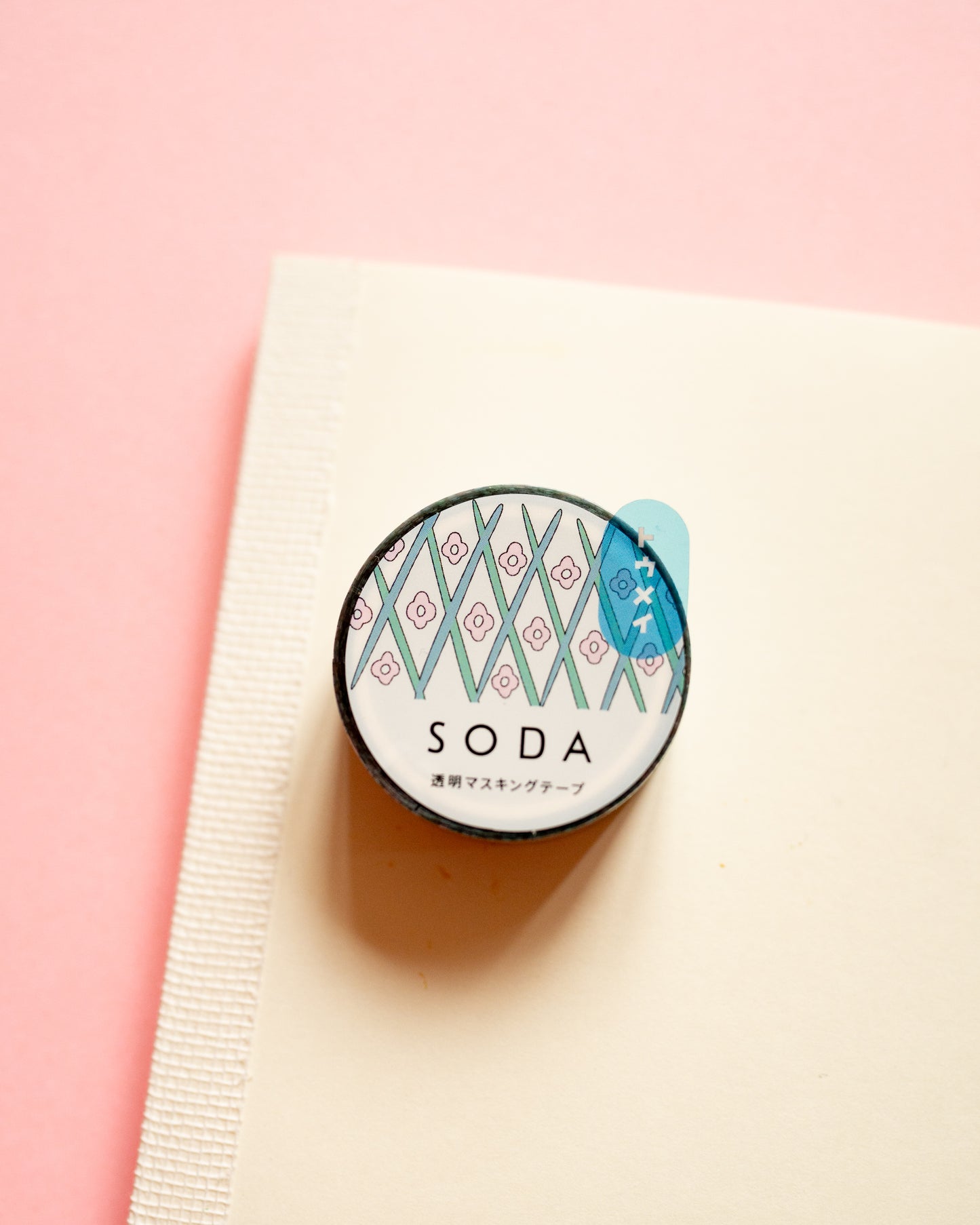 Masking tape Fleurs Soda 5eme Edition King Jim