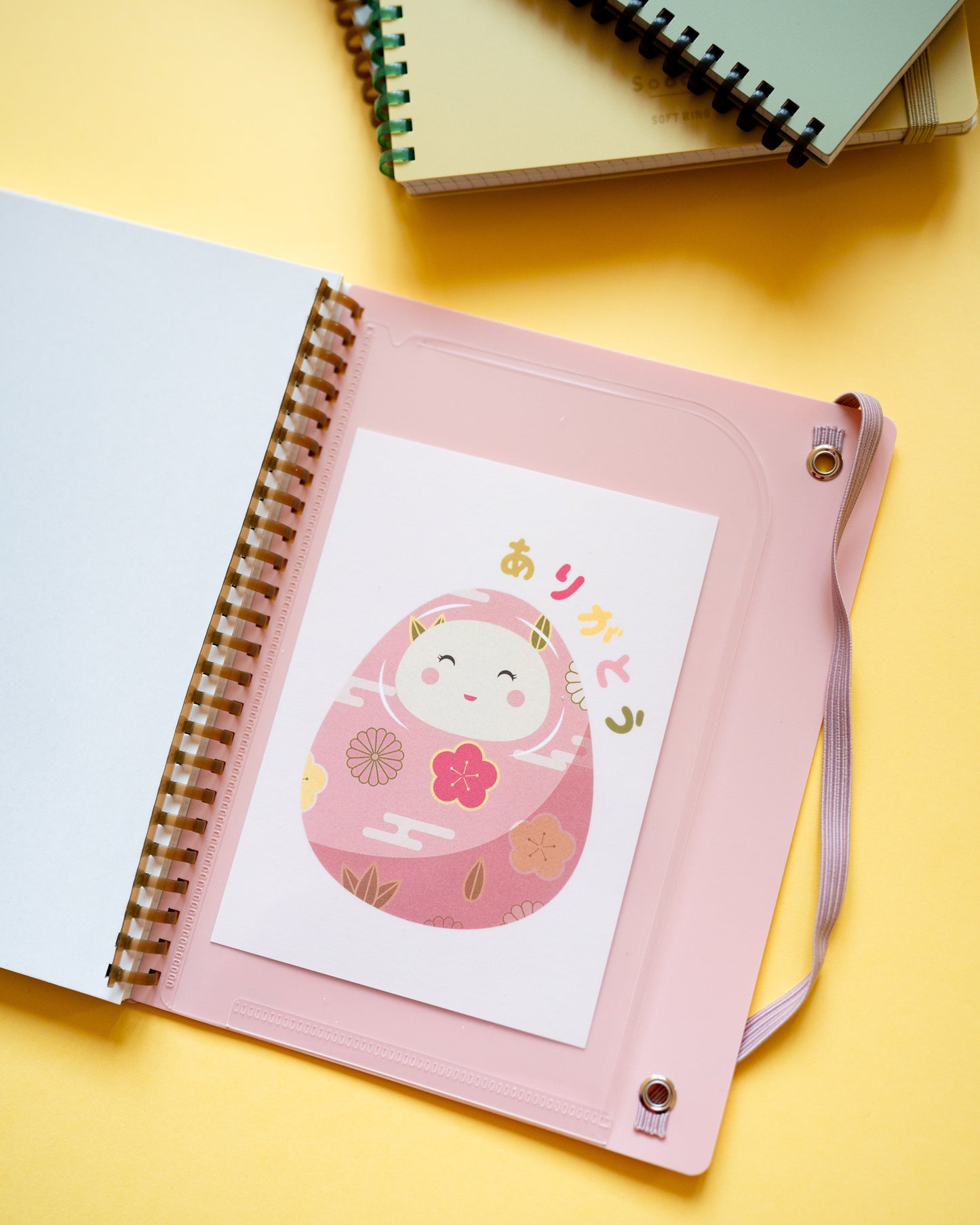 Cahier Soofa à Anneaux Souples Kokuyo A5 80 pages (4 coloris au choix)