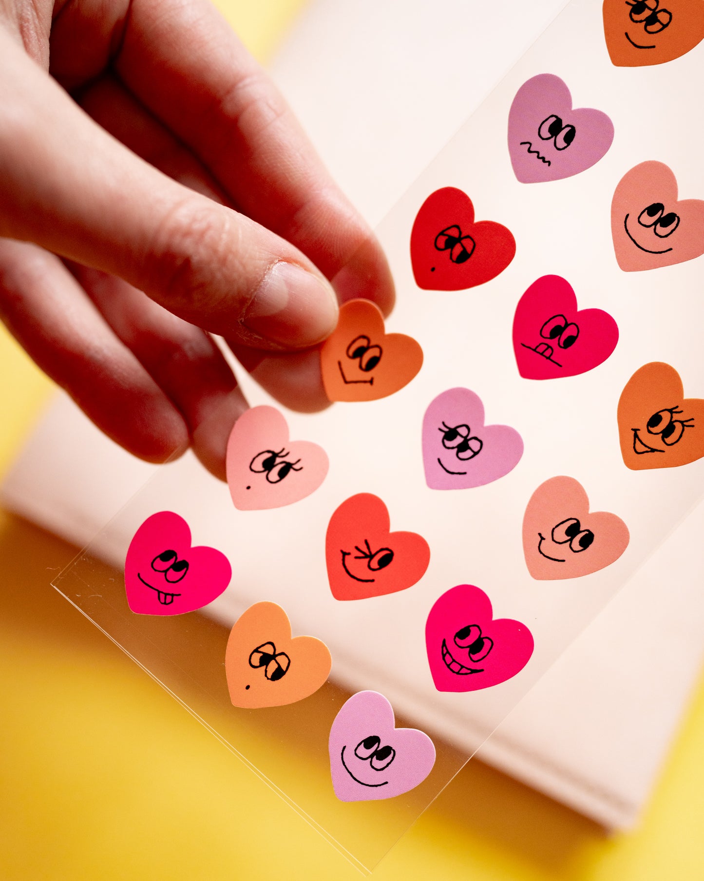 Emoji Heart Stickers
