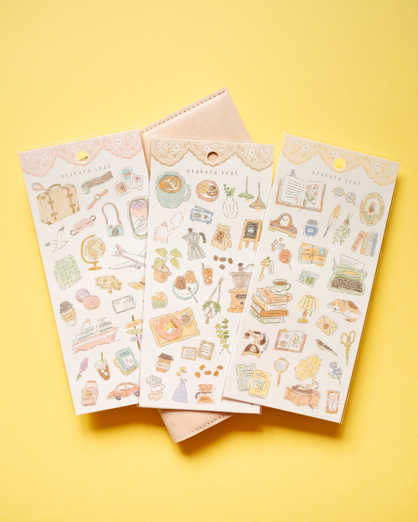 Utakata Seal Travel Stickers