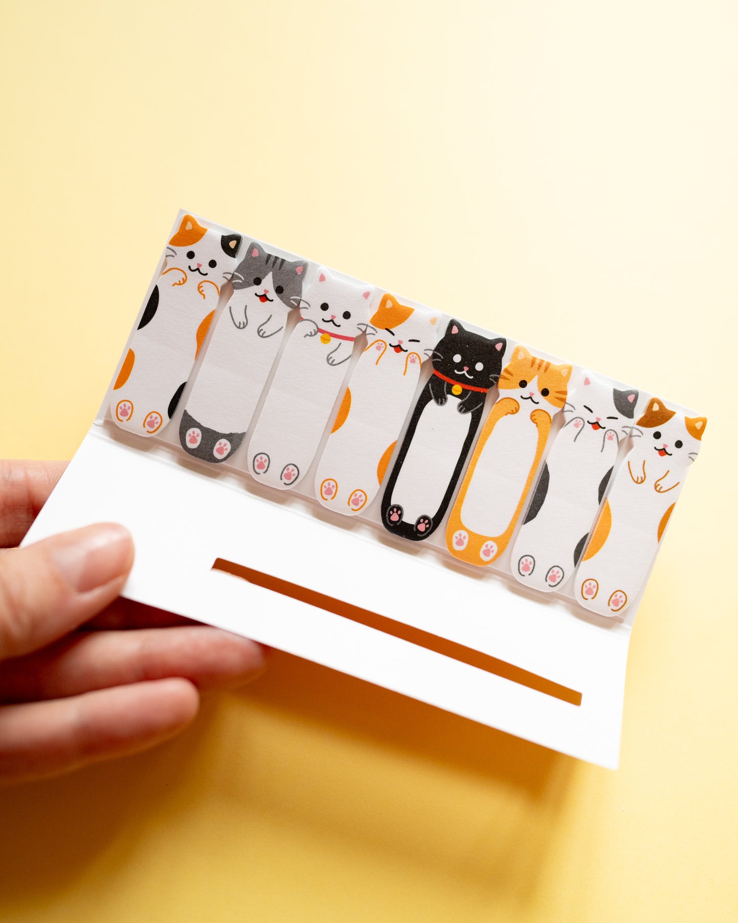 Bloc-notes Autocollants Marque-Pages Chat Stick Marker