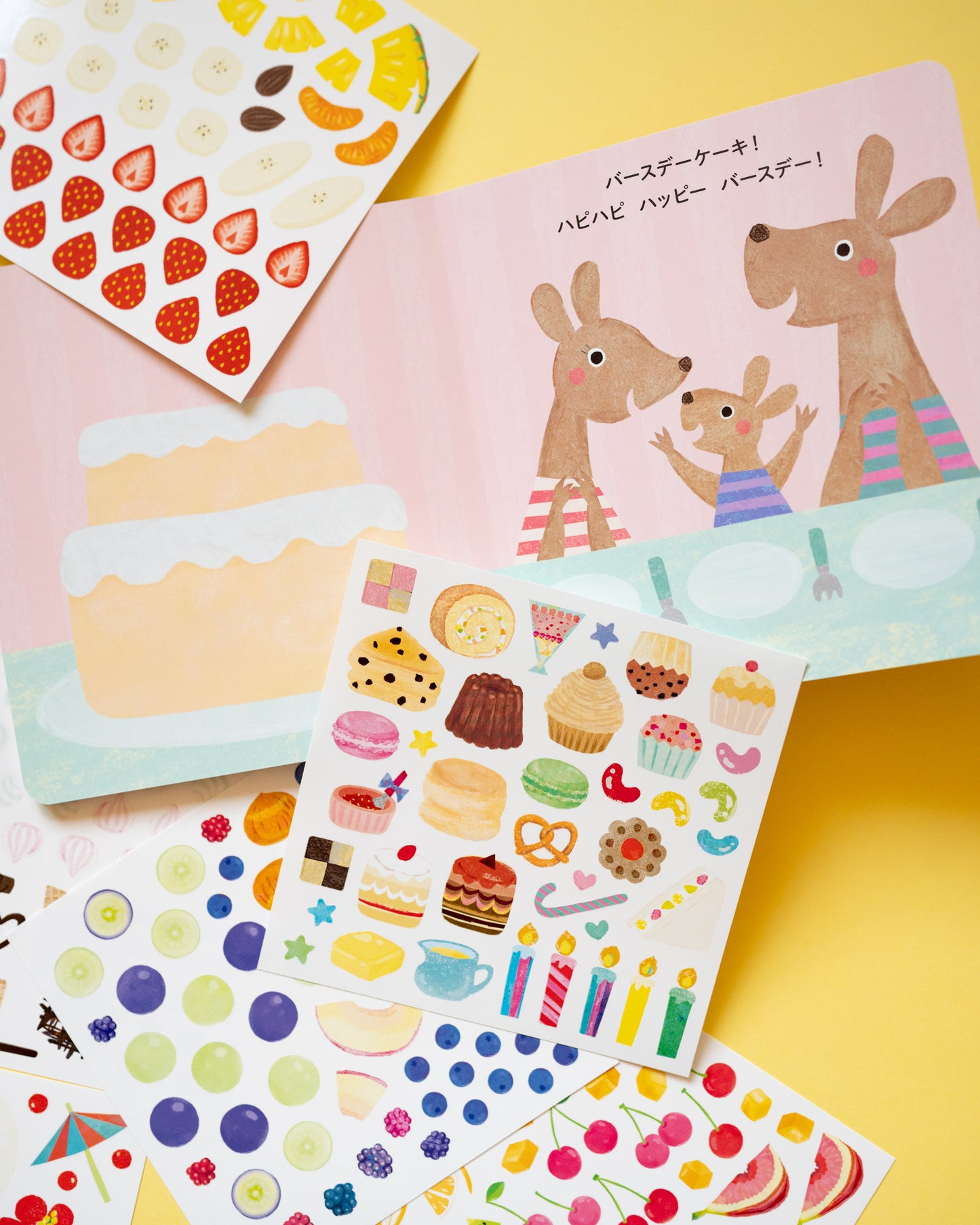 Livre de Stickers repositionnables – Les Délices du Chef Ours Polaire