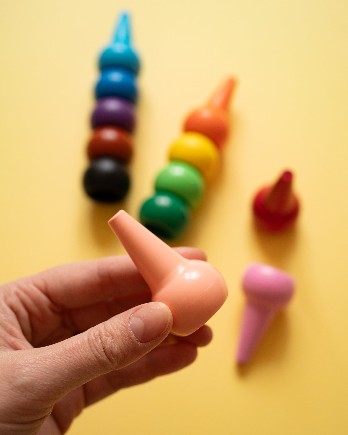 Baby Color 12 Crayons de Couleur Empilables