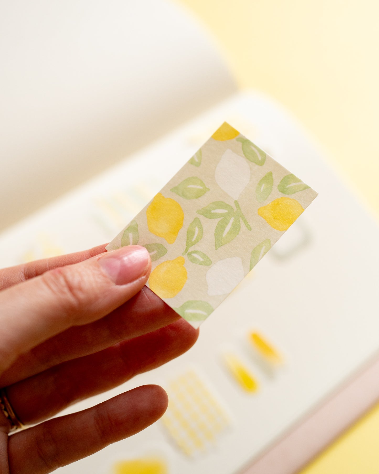 Hocco Deco Flake Yellow Stickers