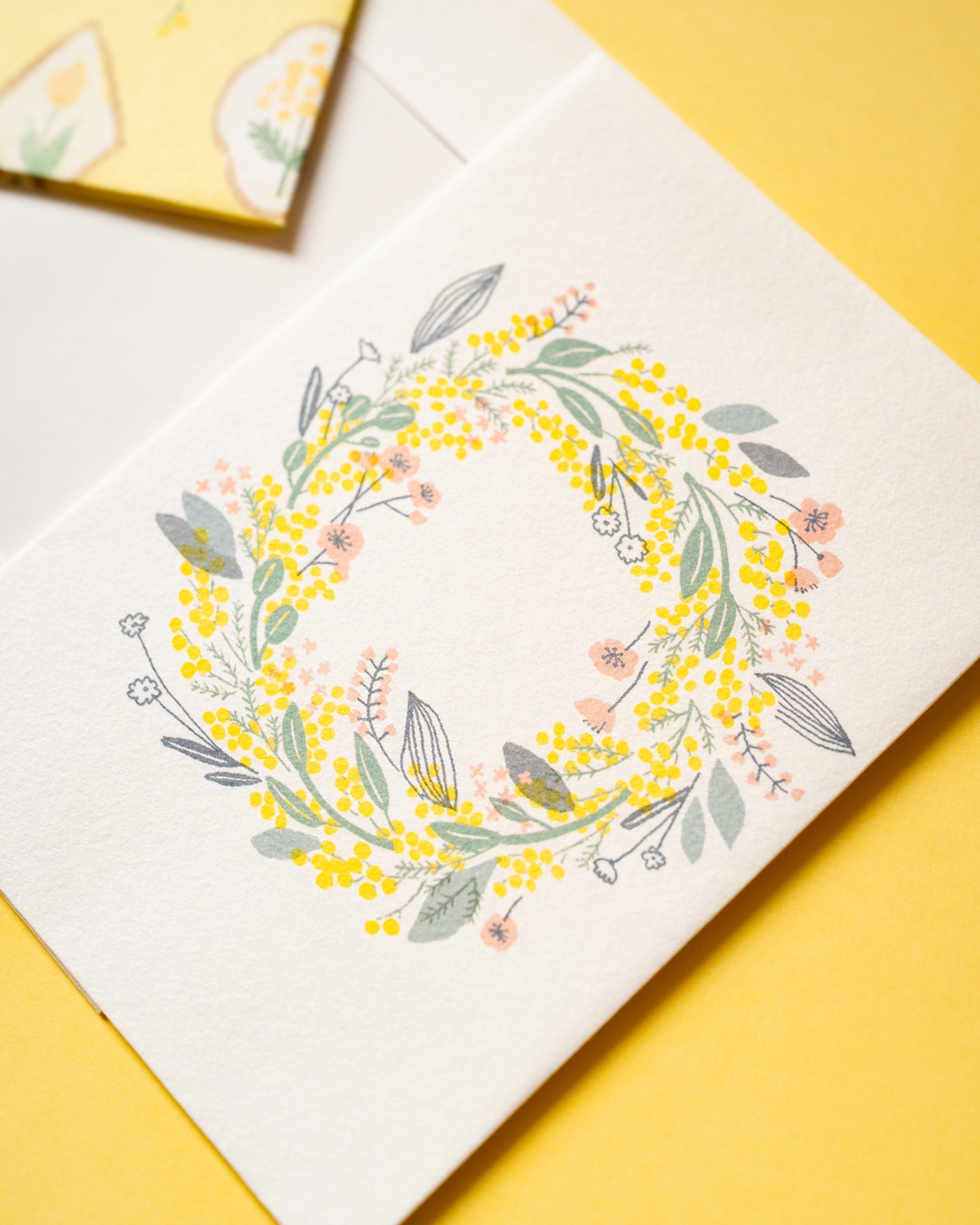 Mimosa Washi Paper Cover for Books and Notebooks