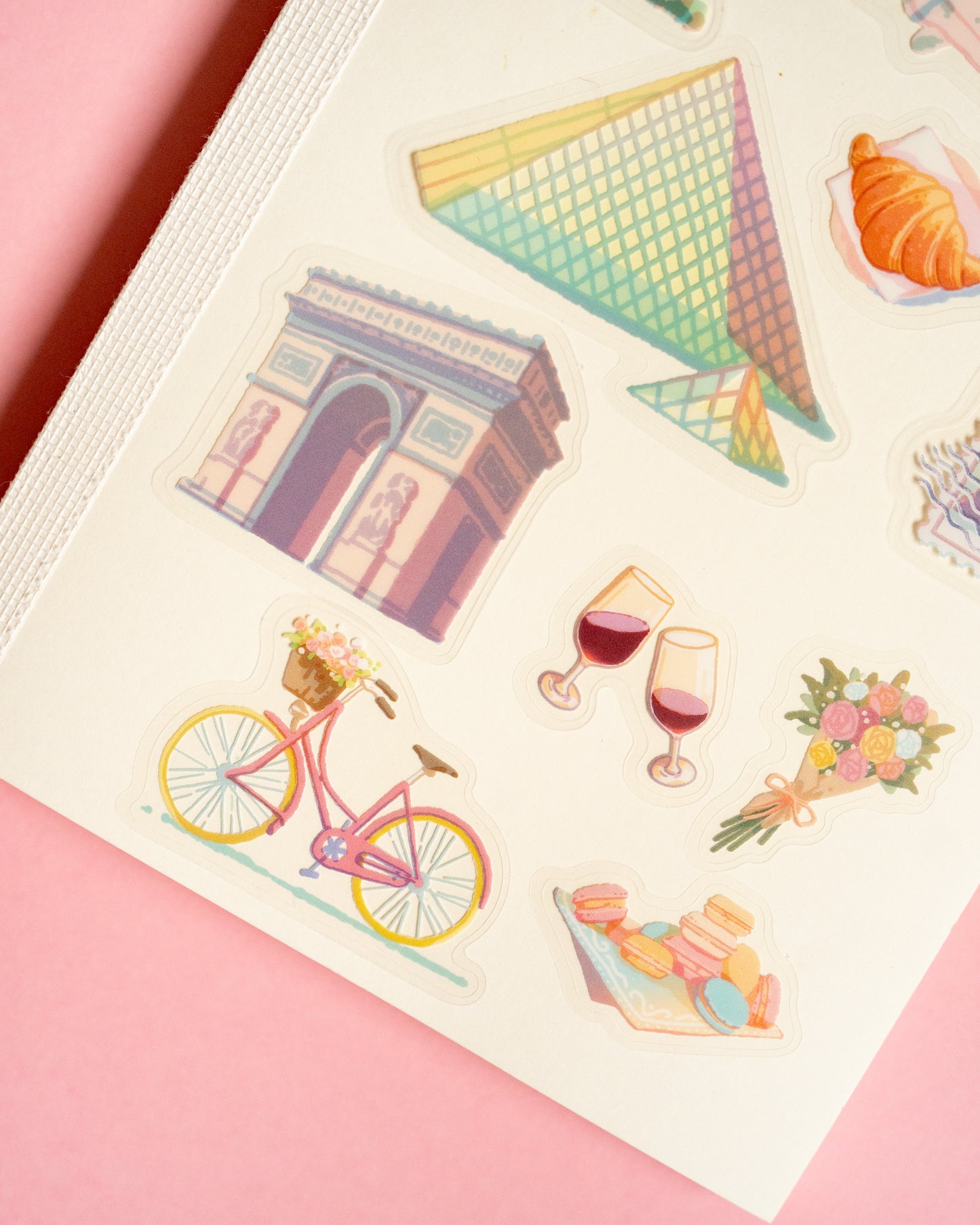 Stickers City Walk Paris - Clear Seal BGM