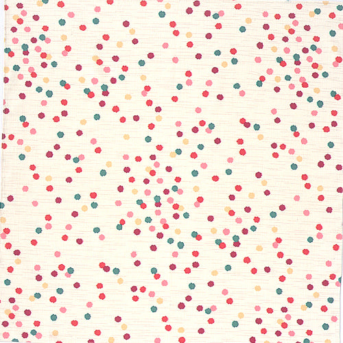 Furoshiki Modern Girl Konpeito Beige en coton bio 70 cm