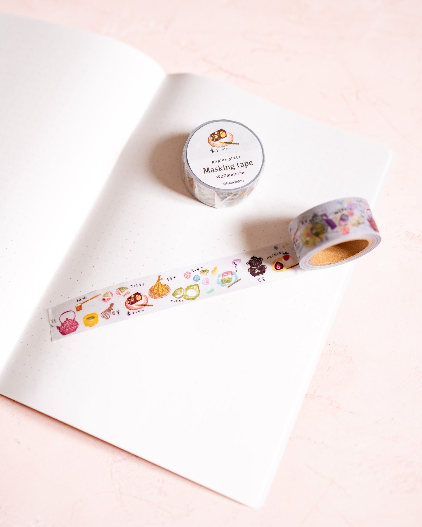 Masking Tape Japanese Confectionery Hankodori