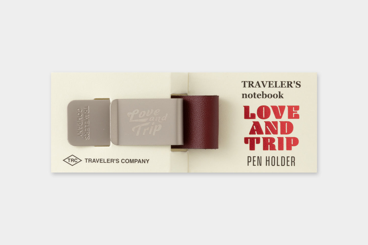 Porte-Stylo Traveler's Company Notebook Love and Trip