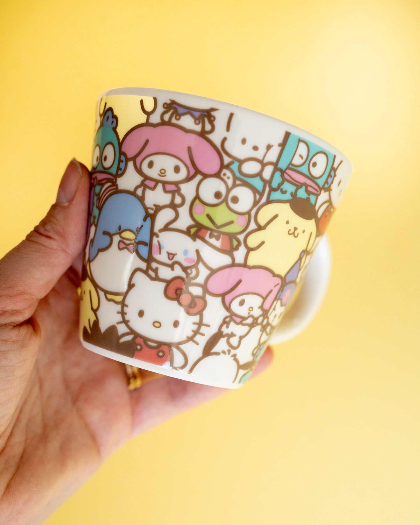 Sanrio Porcelain Mug – Hello Kitty & Friends