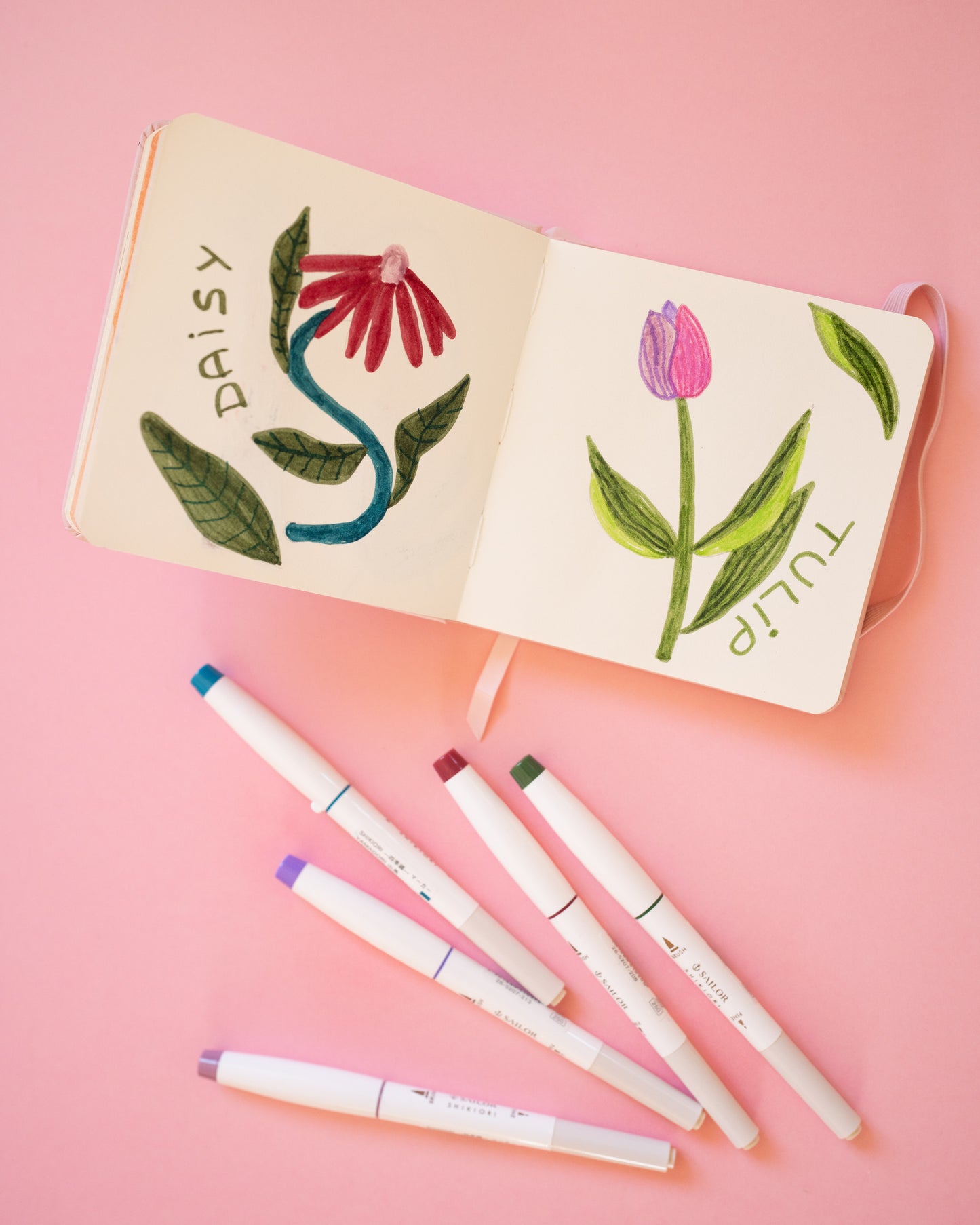 Feutre Pinceau Double Pointe Shikiori Sailor (plusieurs coloris au choix)