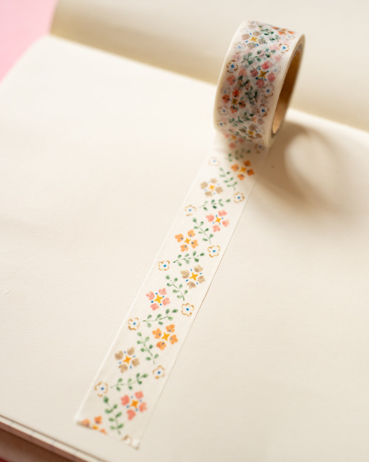 Masking Tape Motifs Fleuris
