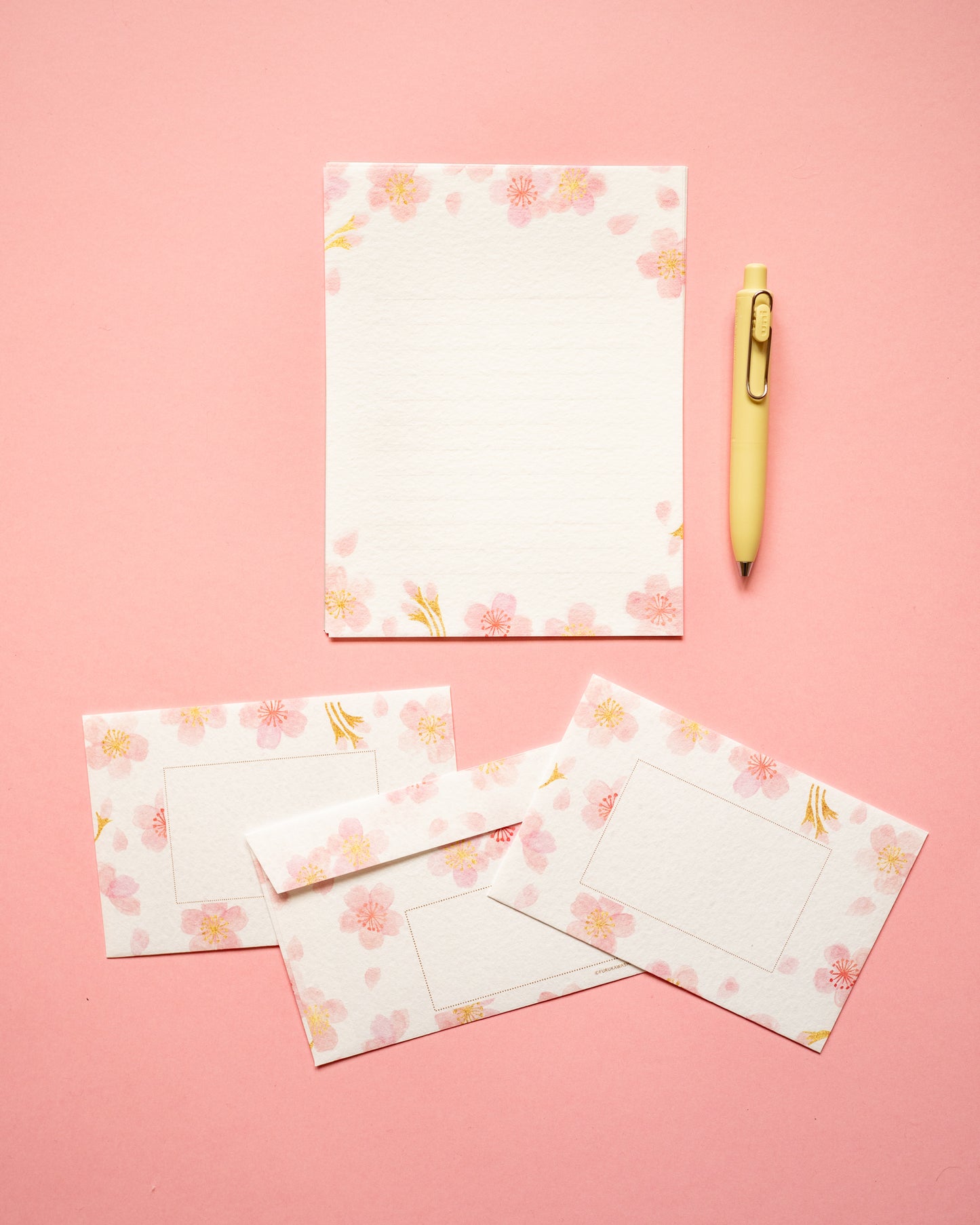 Sakura Stationery Set