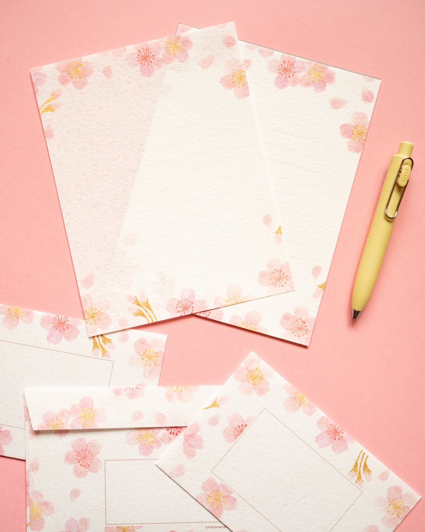 Sakura Stationery Set