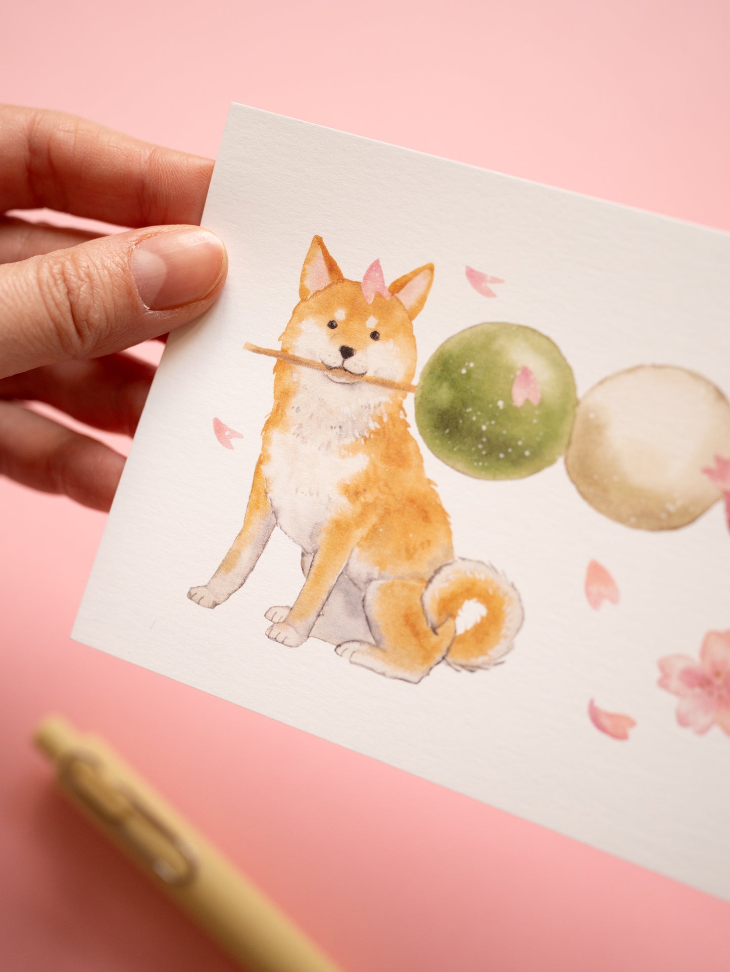 Carte Shiba Dango et Sakura