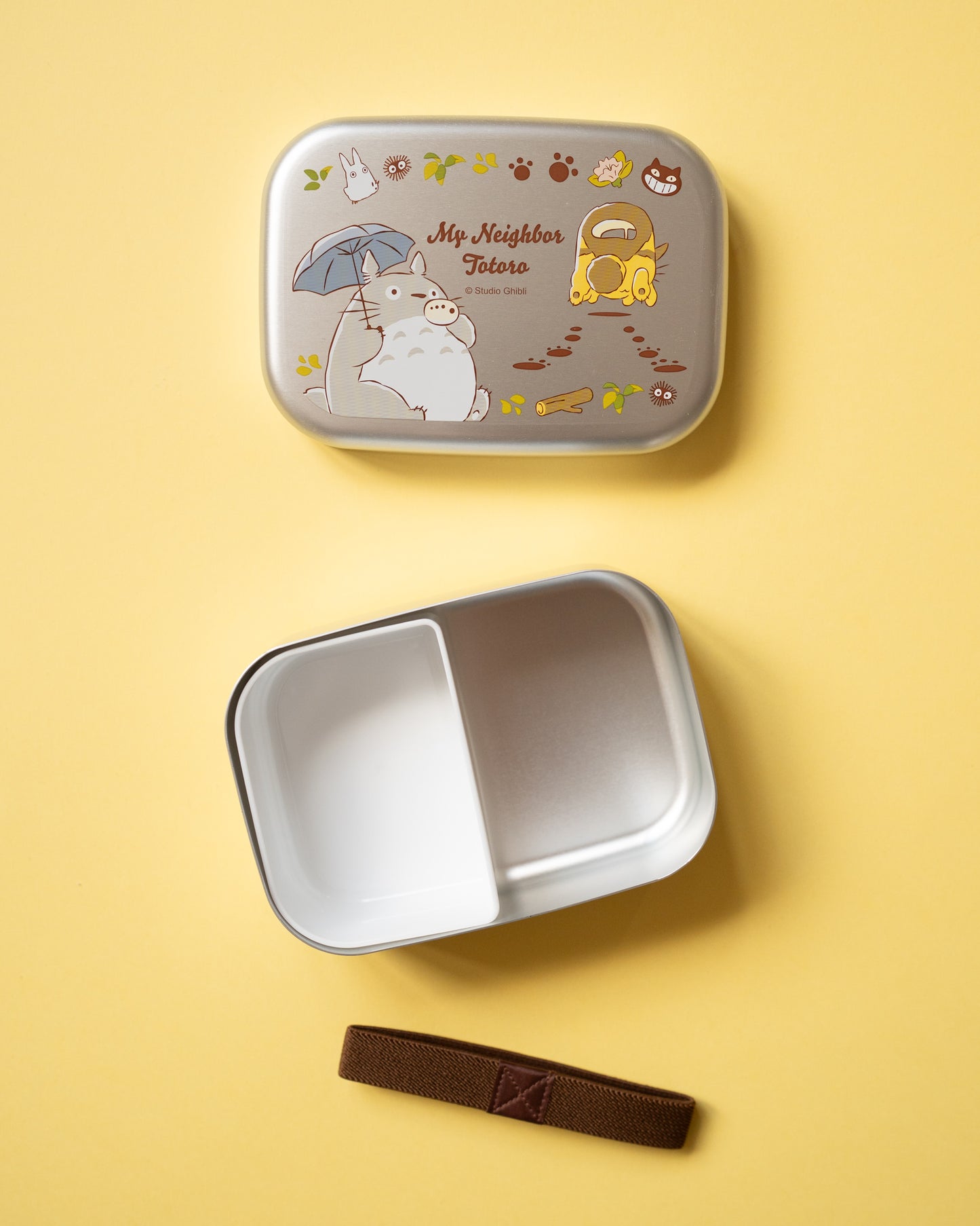 Boîte à lunch Snack Inox Mon voisin Totoro Chat Bus Studio Ghibli