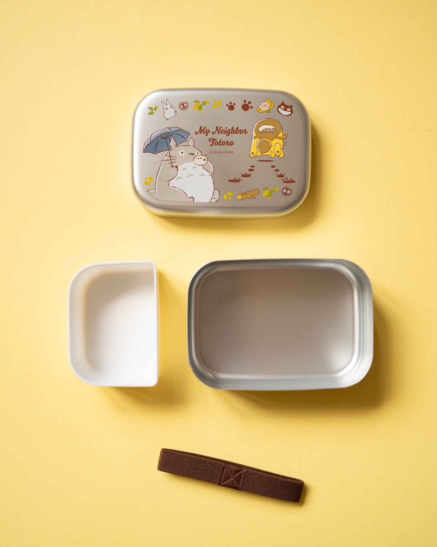 Boîte à lunch Snack Inox Mon voisin Totoro Chat Bus Studio Ghibli