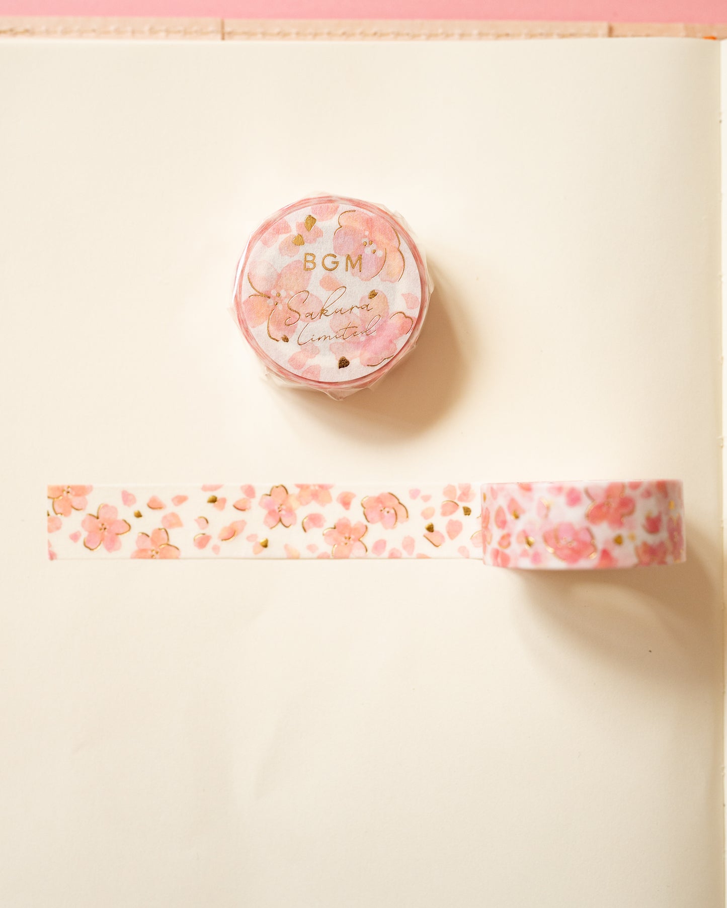 Masking Tape Sakura Dorures