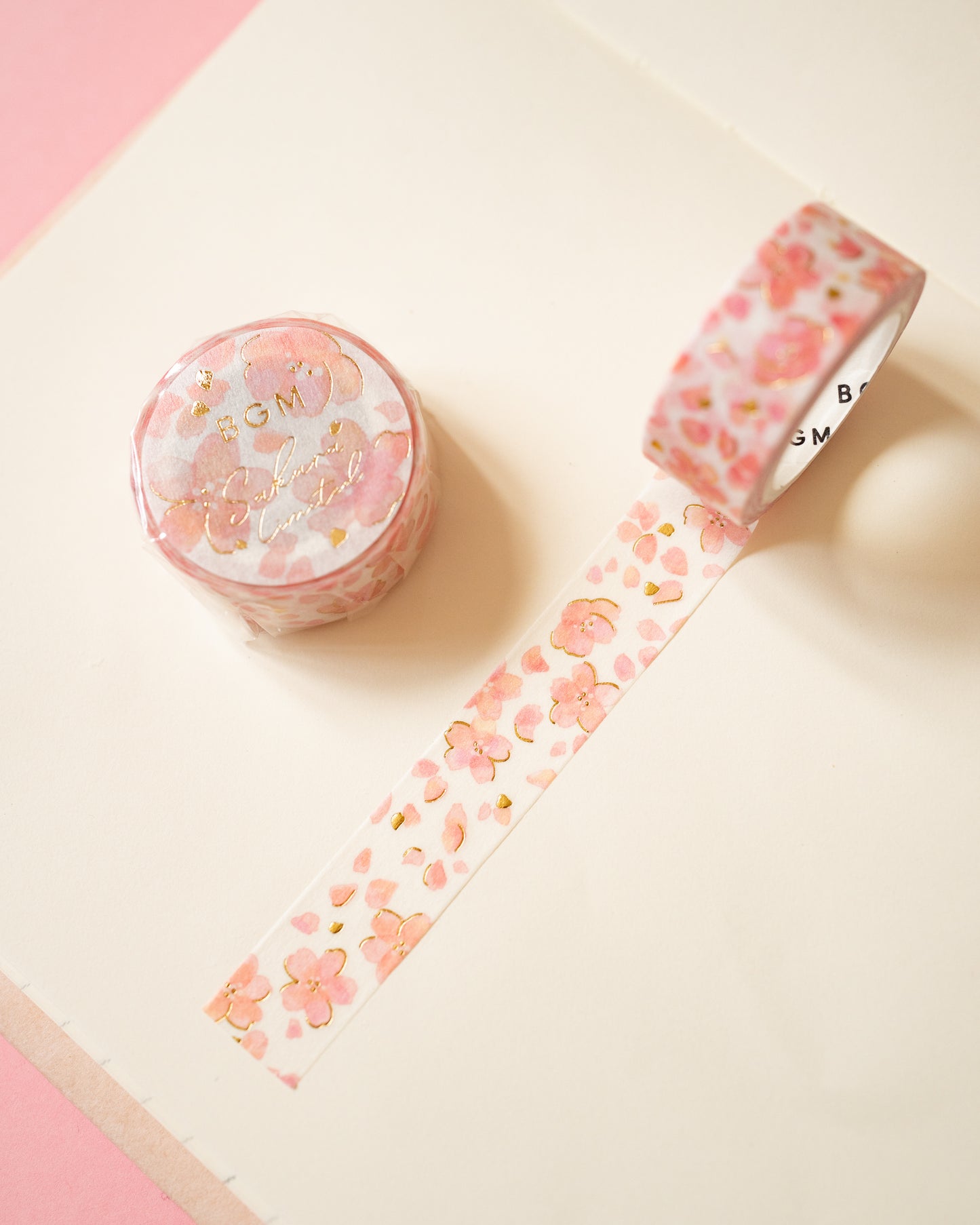 Masking Tape Sakura Dorures