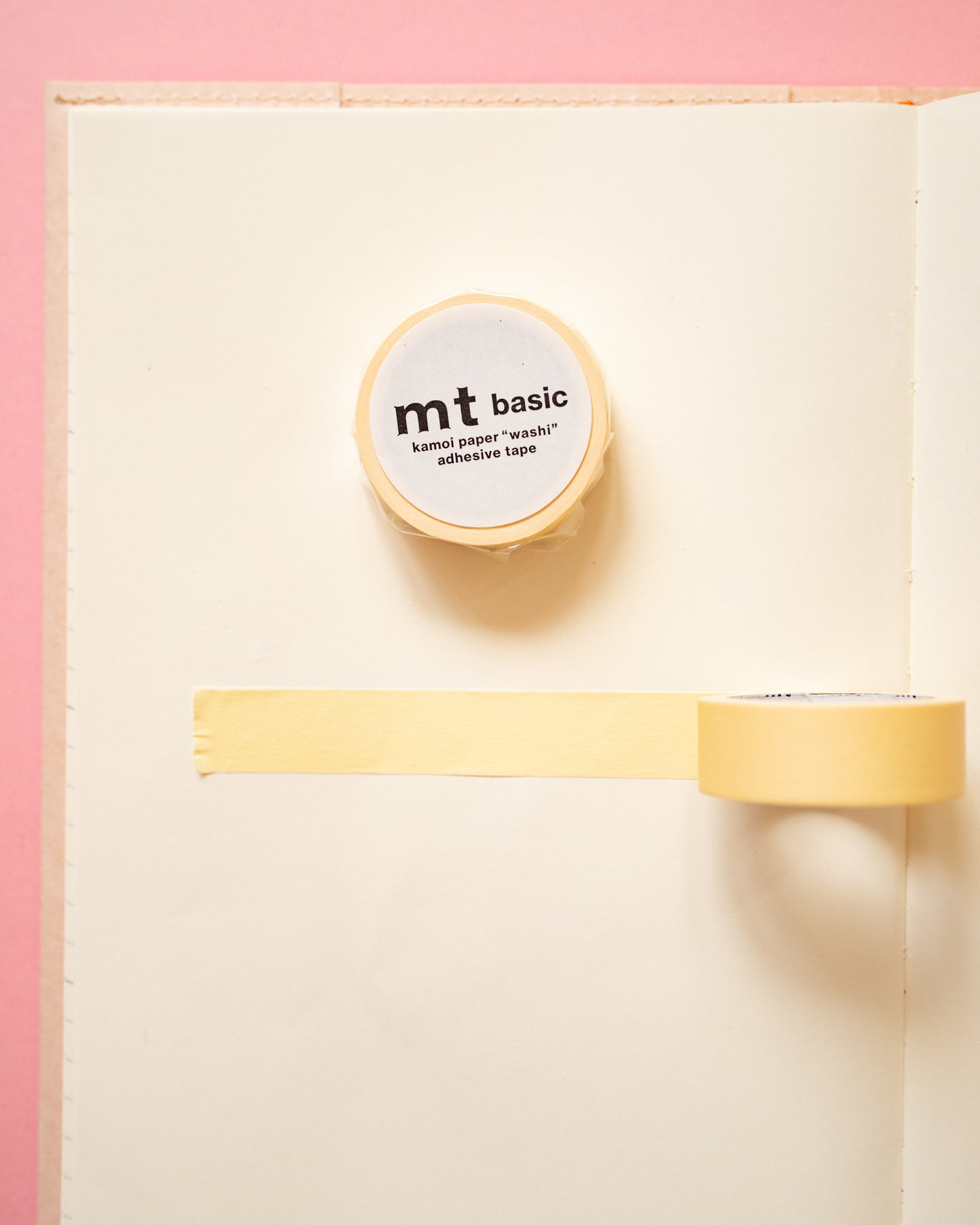 Masking Tape Jaune Pastel