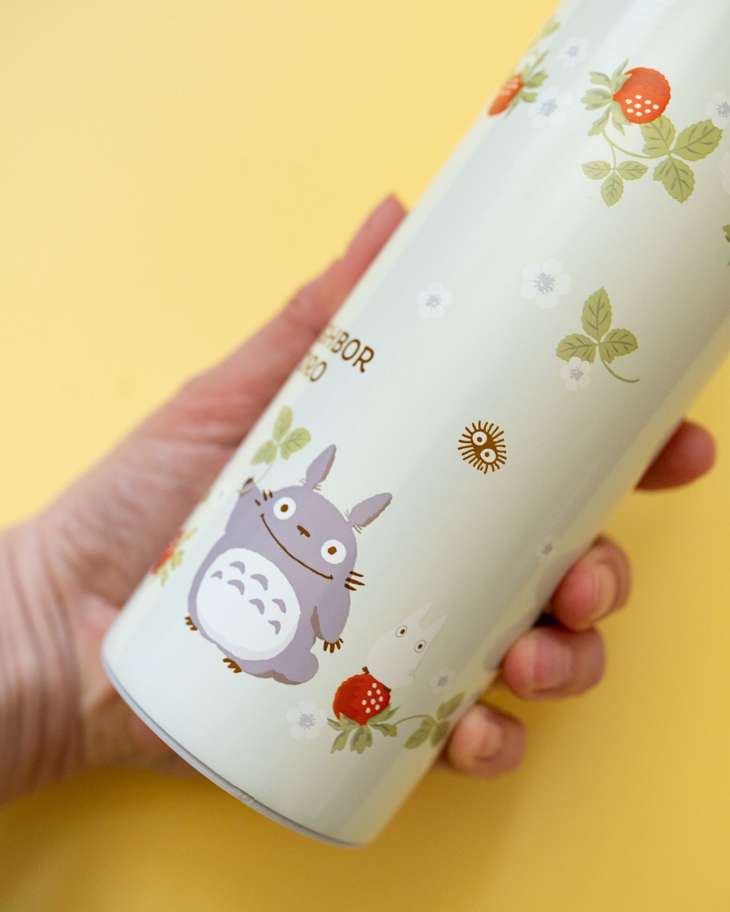 Studio Ghibli My Neighbor Totoro Strawberry Thermos Bottle 500ml