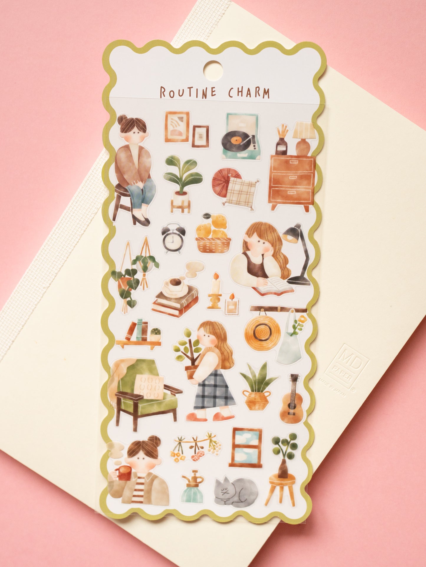 Stickers Routine Charm Maison