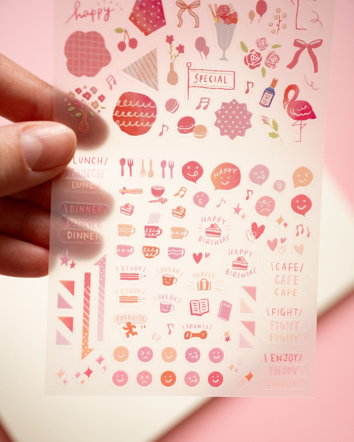 Stickers Rose Midori