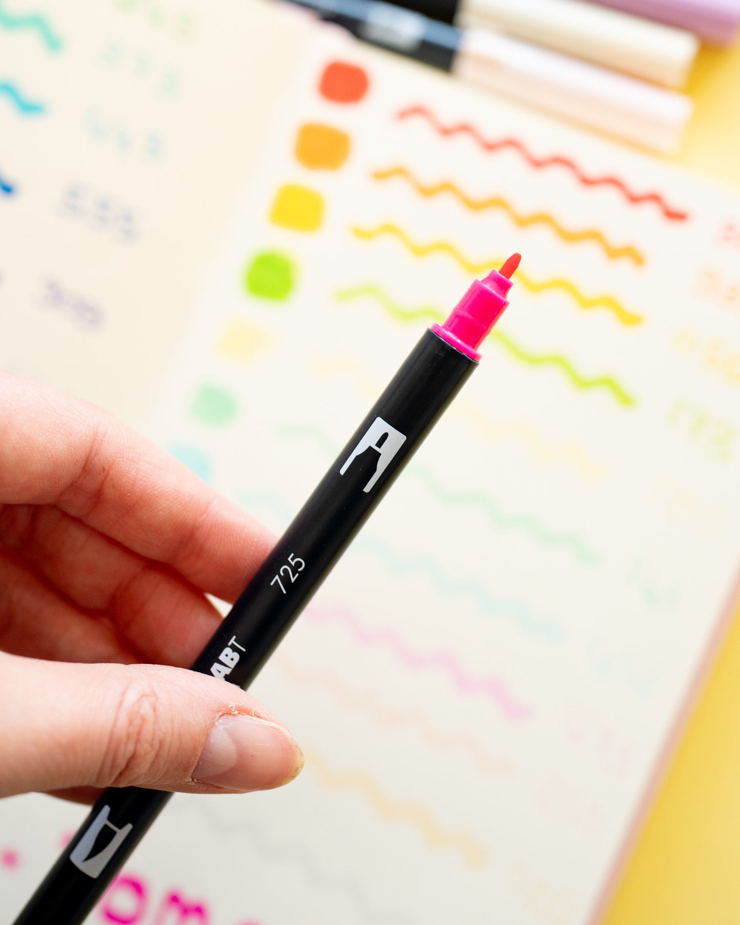 Set of 24 Tombow Dual Brush Pen ABT Double Tip Pens