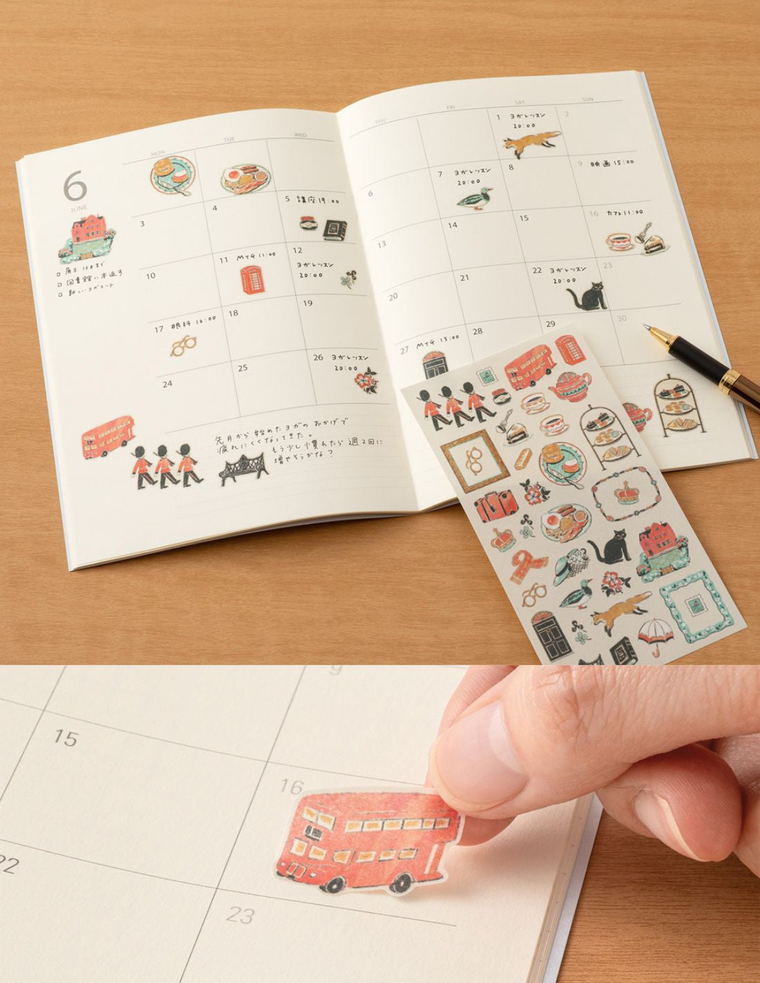 Stickers Thème Londres Midori