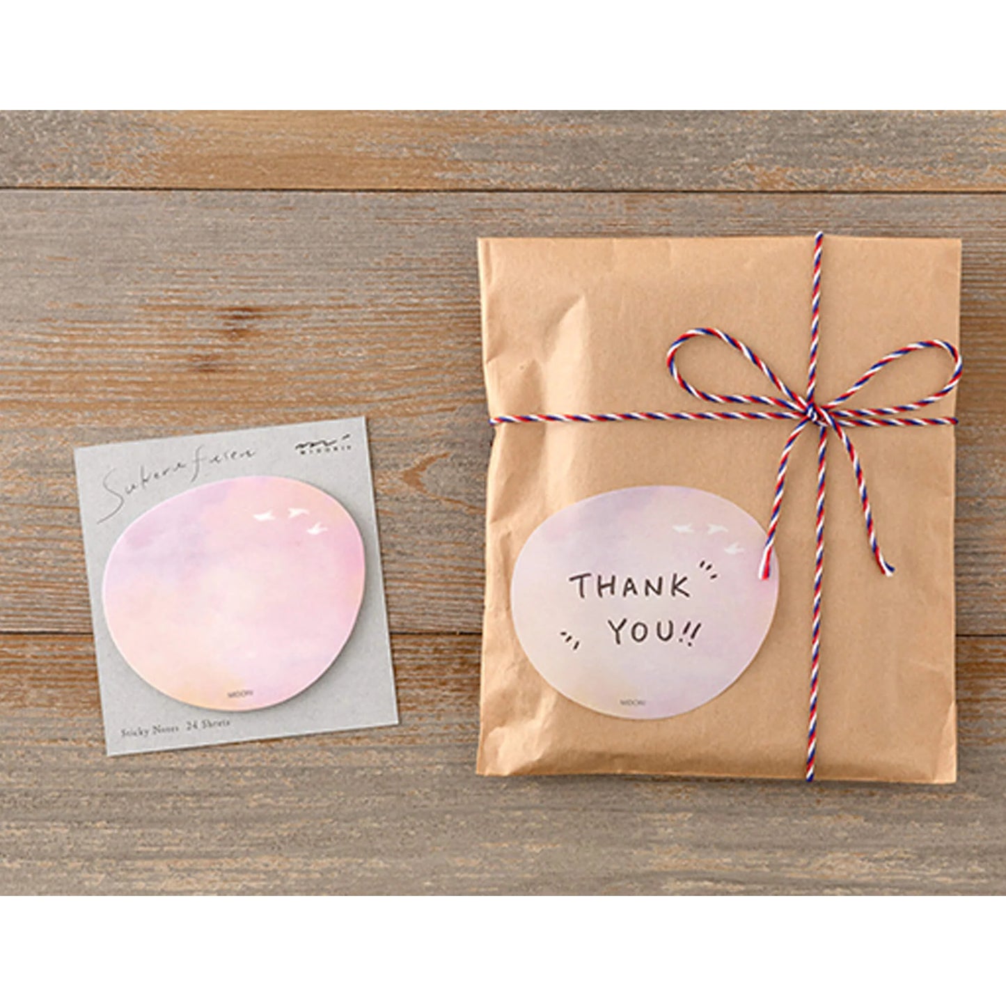 Transparent Sticky Notes Sunset – Midori