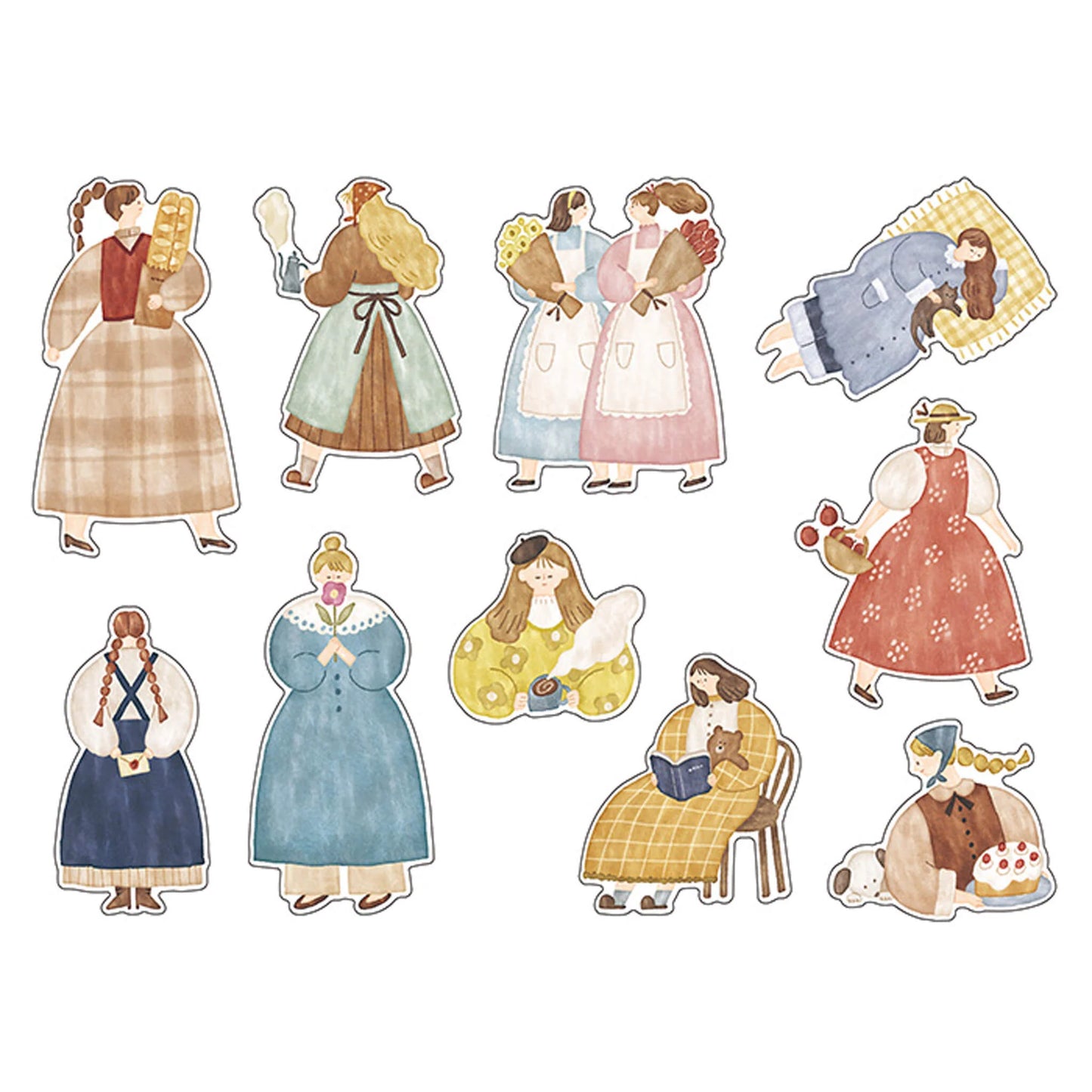 Stickers Amie Story Girl Mindwave