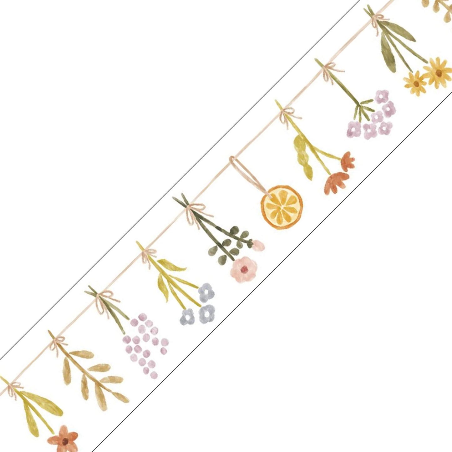 Clear Tape Hokkori Life Fleurs Séchées Mindwave