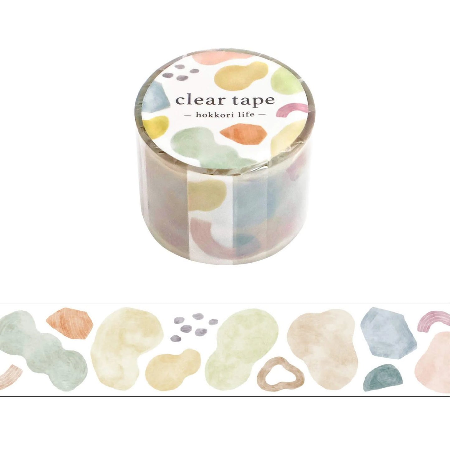 Clear Tape Hokkori Life Motifs Aquarelle Mindwave