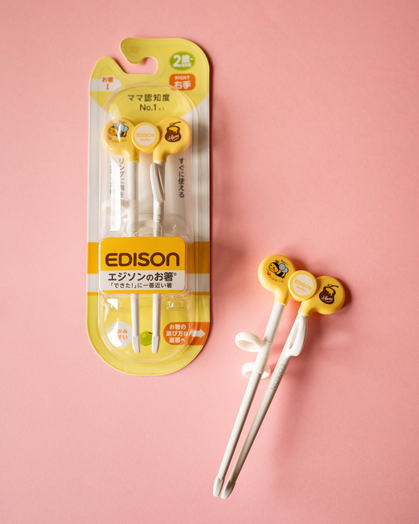Baguettes d'apprentissage Abeille et Miel Edison