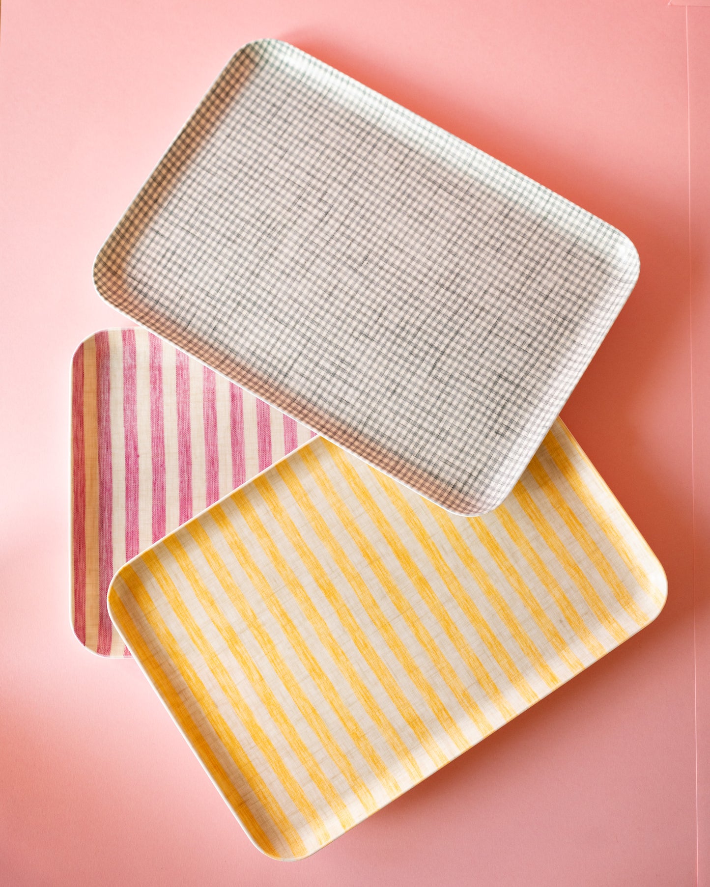 Plateaux en lin taille M Fog Linen Work (3 motifs au choix)