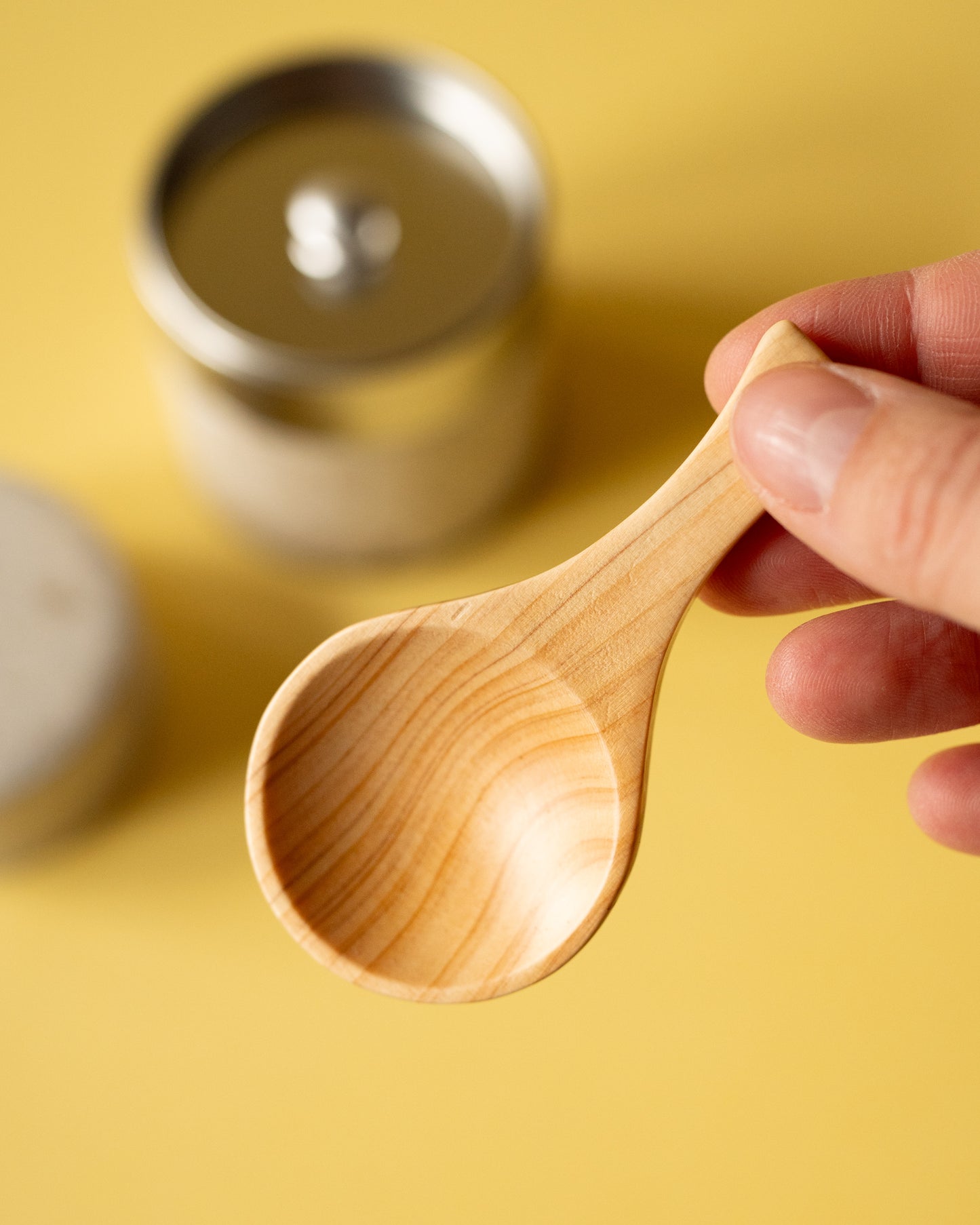Cuillère à Thé Hinoki en Bois