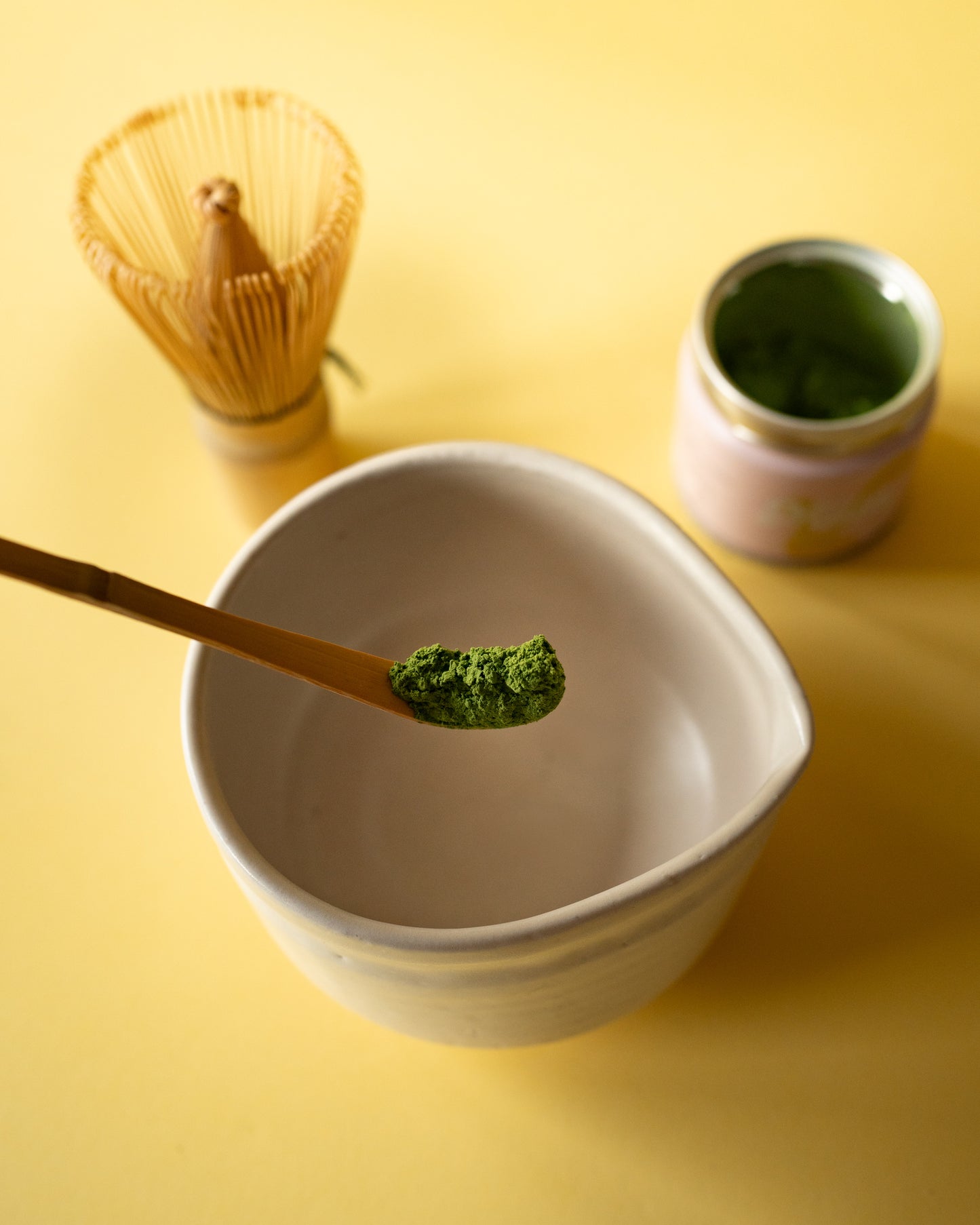 Chashaku Cuillère à Matcha en Bambou