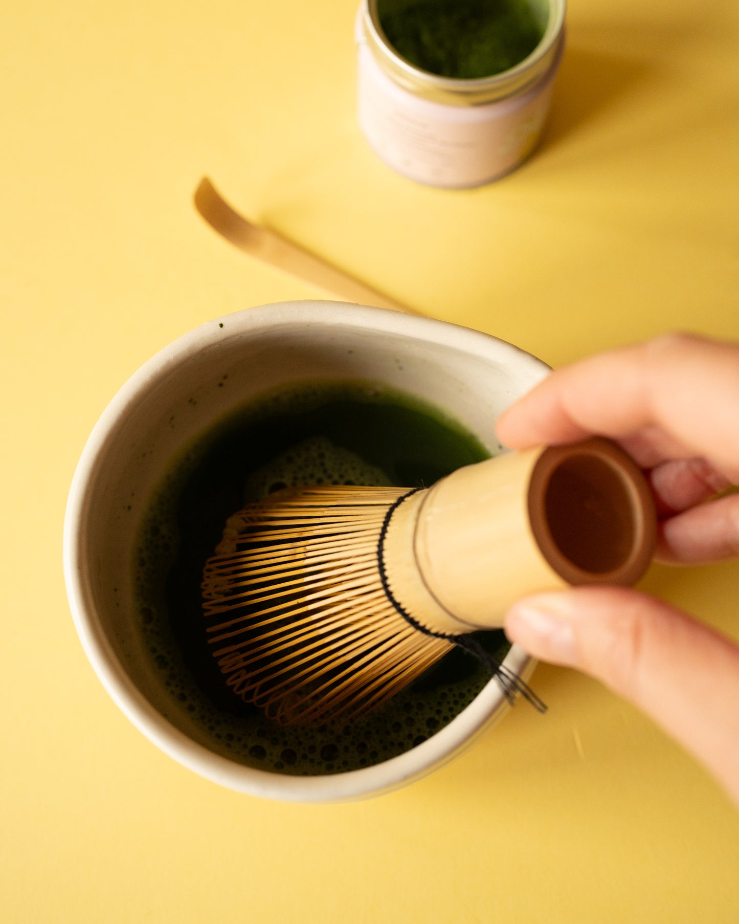 Chasen Fouet à Matcha en Bambou