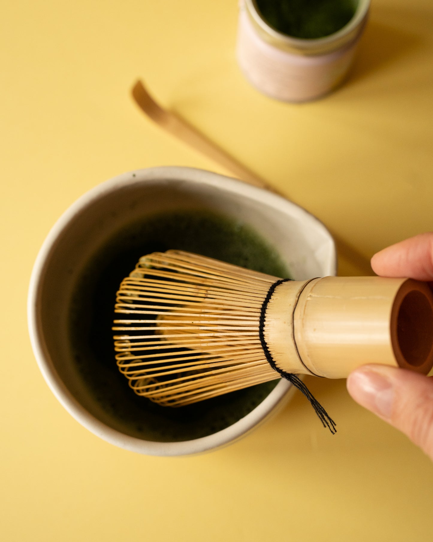 Chasen Fouet à Matcha en Bambou