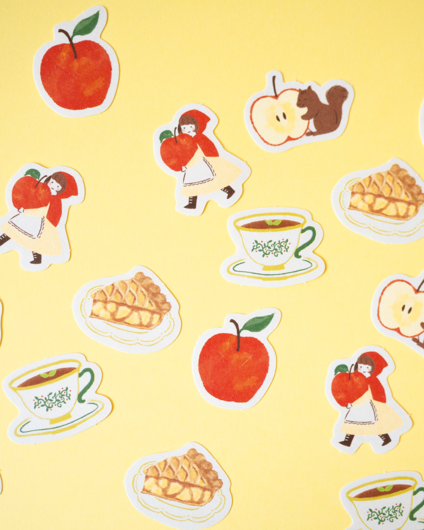 Washi Flakes Ode to Apple