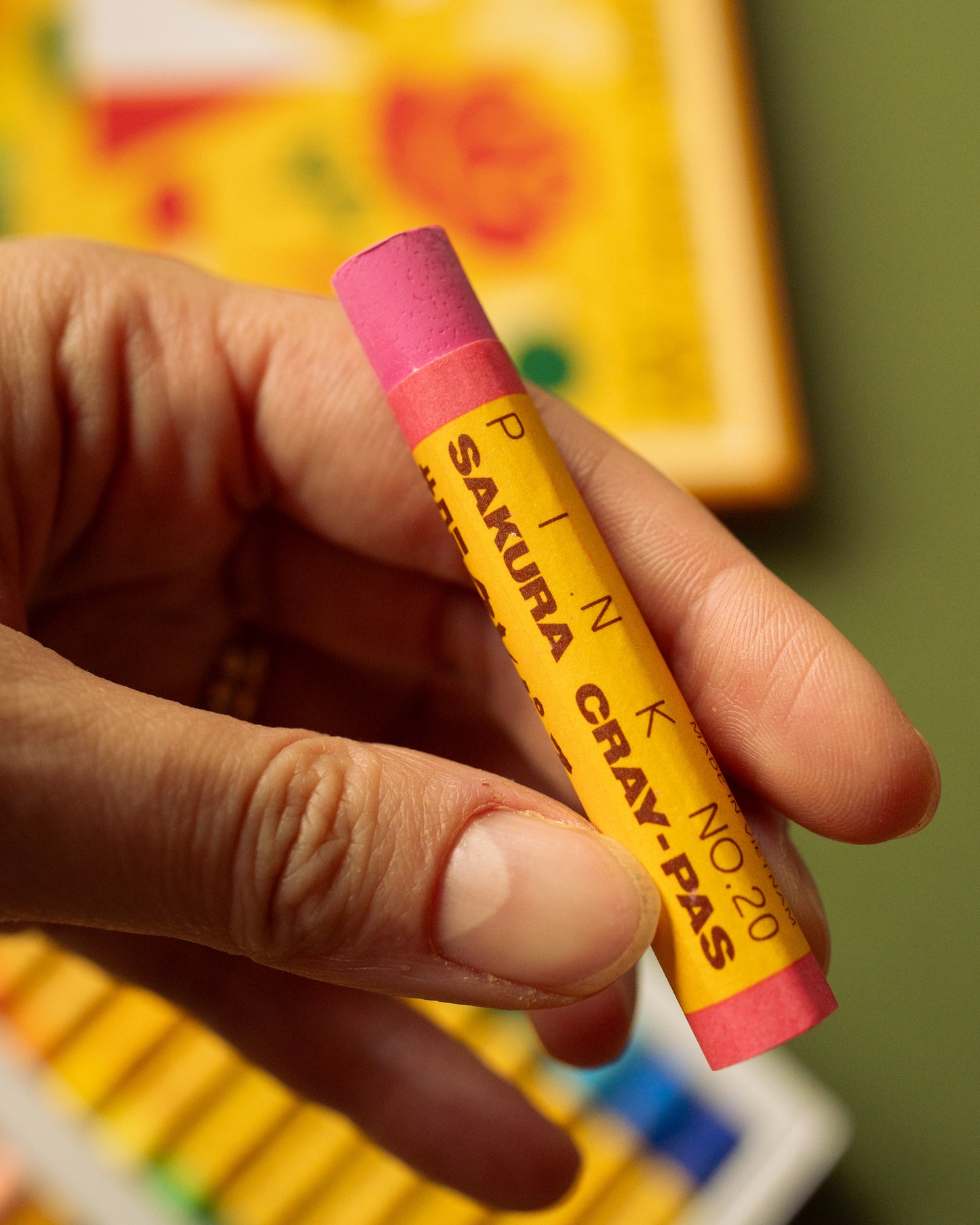 Sakura Cray-Pas 24-color oil pastels