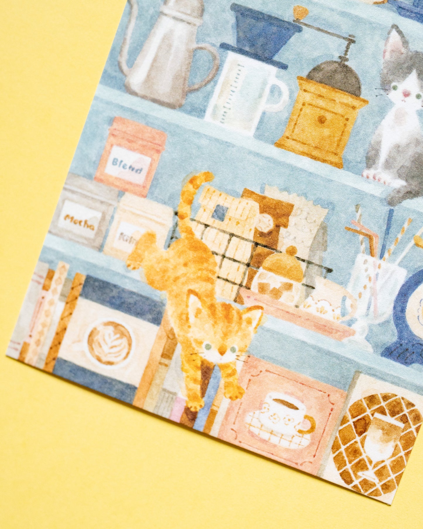 Carte Les Chats se Prélassent