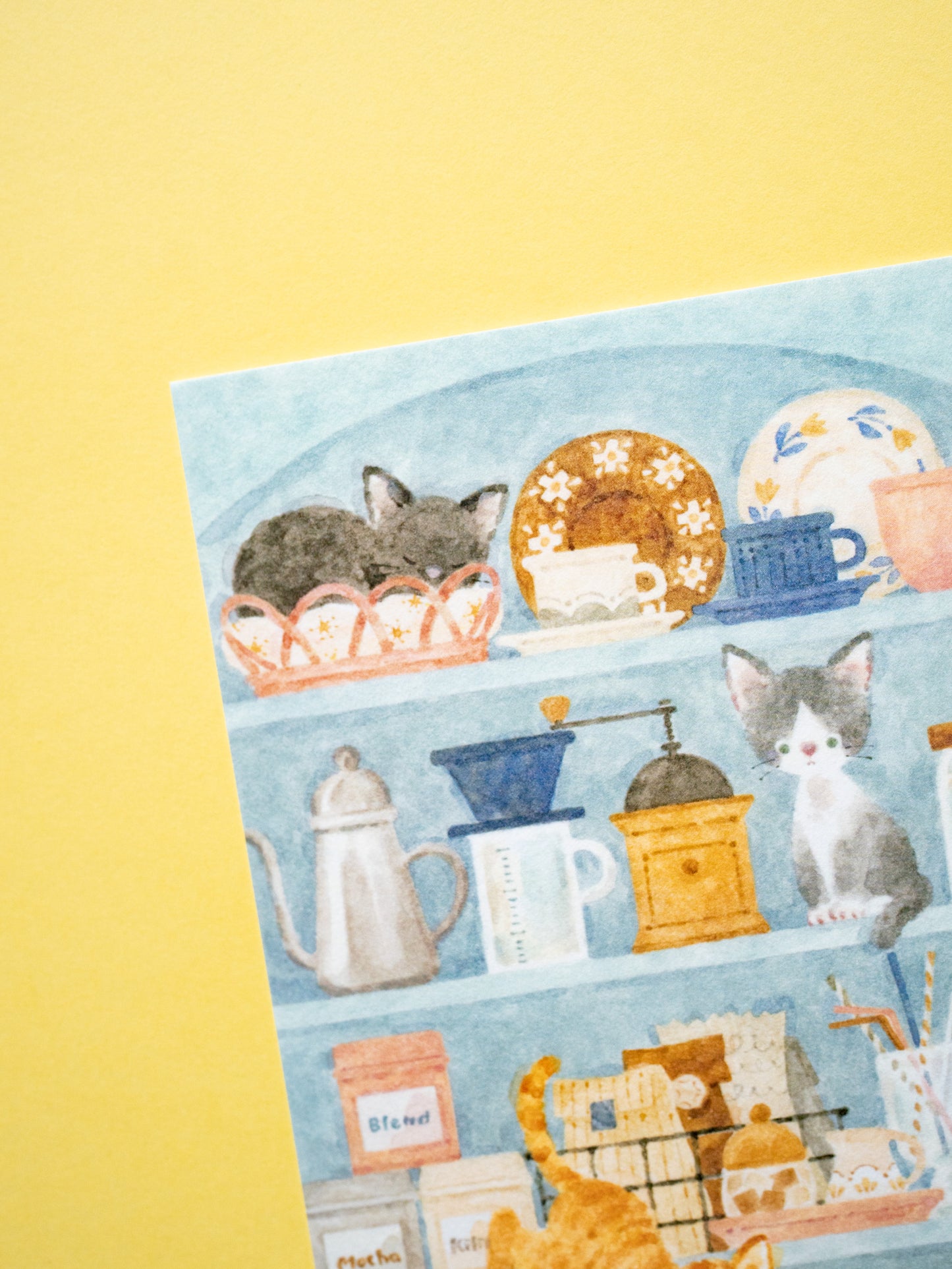 Carte Les Chats se Prélassent